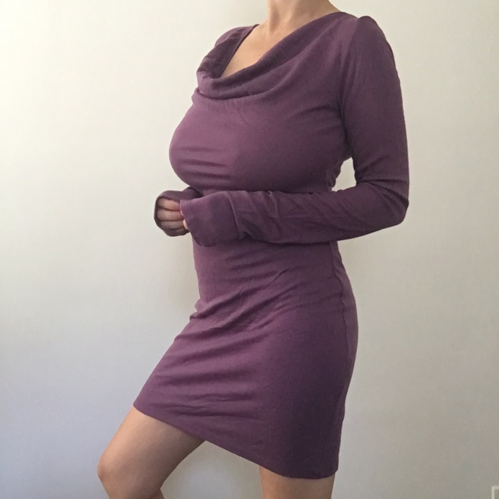 PIERRE BALMAIN Purple Minimalist Dress Size 30/44
8